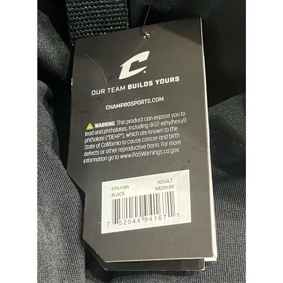 CHAMPRO Men's Terminator 2 Integrated Adult Football Pants with Built-in Pads - Picture 5 of 6